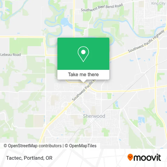 Tactec map