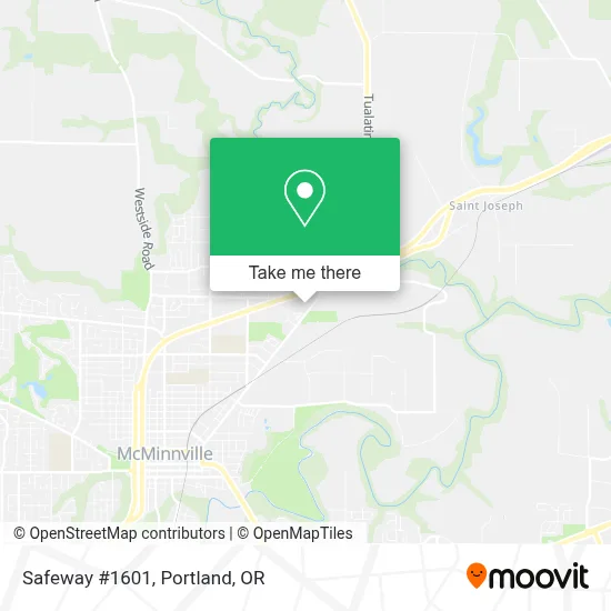 Safeway #1601 map