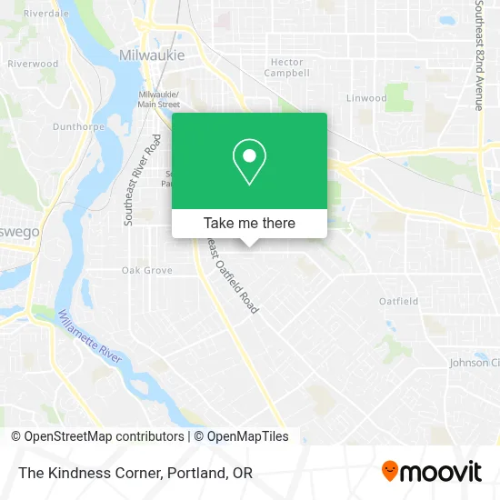 The Kindness Corner map