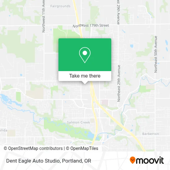 Dent Eagle Auto Studio map