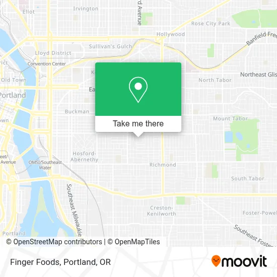 Finger Foods map