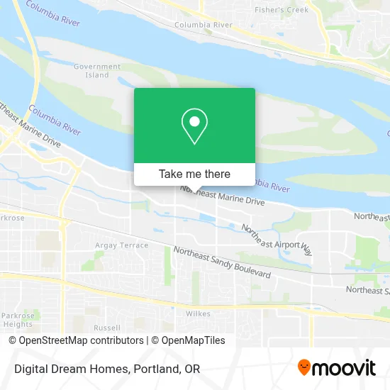 Digital Dream Homes map