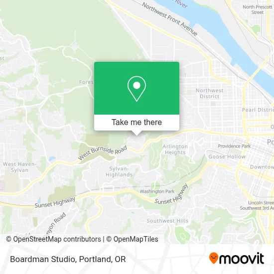 Boardman Studio map