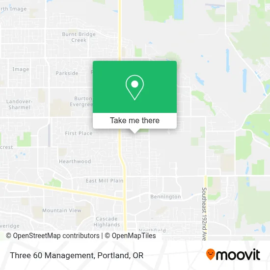 Three 60 Management map