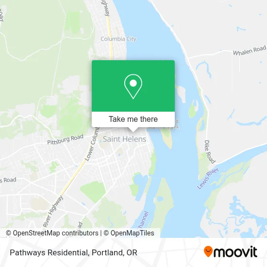 Pathways Residential map