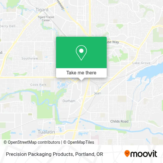 Precision Packaging Products map