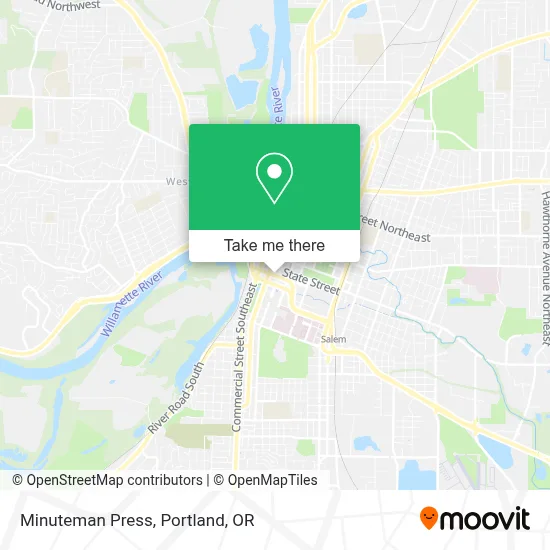 Minuteman Press map