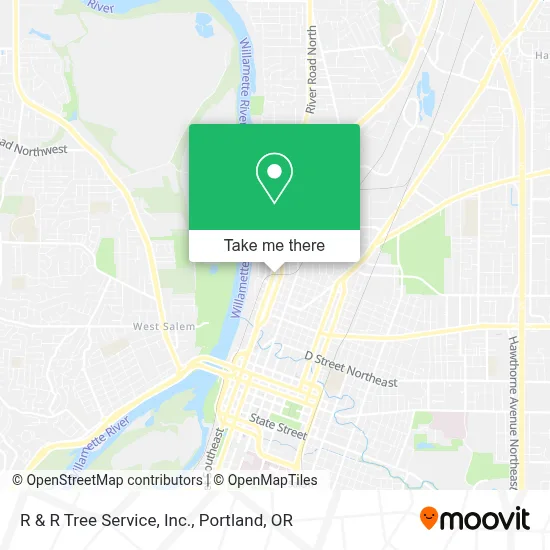 R & R Tree Service, Inc. map