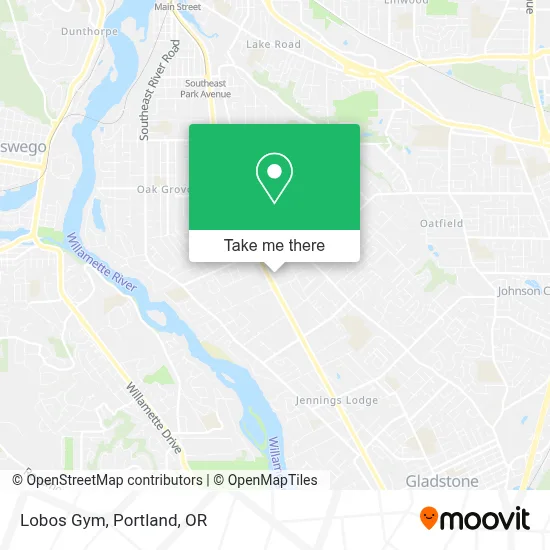 Lobos Gym map