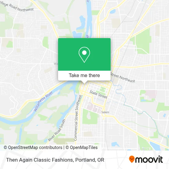 Then Again Classic Fashions map