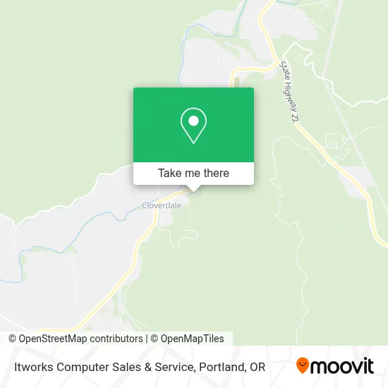 Itworks Computer Sales & Service map