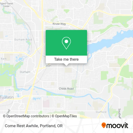 Come Rest Awhile map