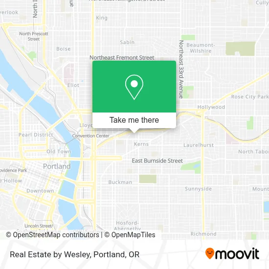 Real Estate by Wesley map