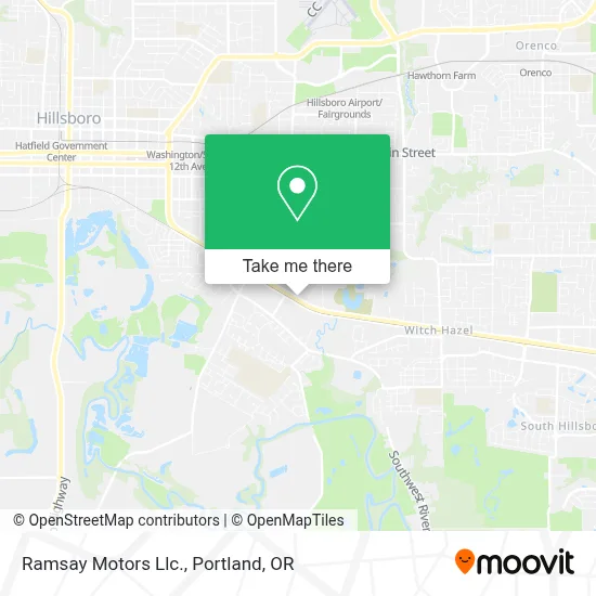 Ramsay Motors Llc. map