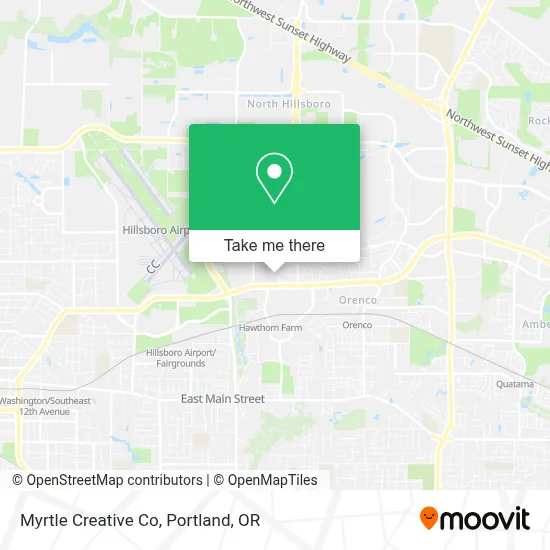 Myrtle Creative Co map