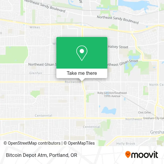 Bitcoin Depot Atm map