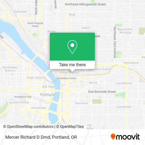 Mercer Richard D Dmd map