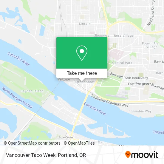 Vancouver Taco Week map