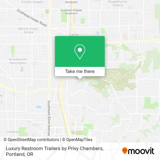 Luxury Restroom Trailers by Privy Chambers map