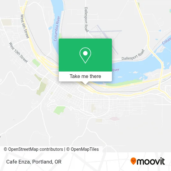 Cafe Enza map