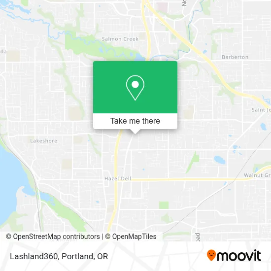 Lashland360 map