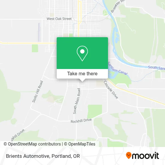 Brients Automotive map