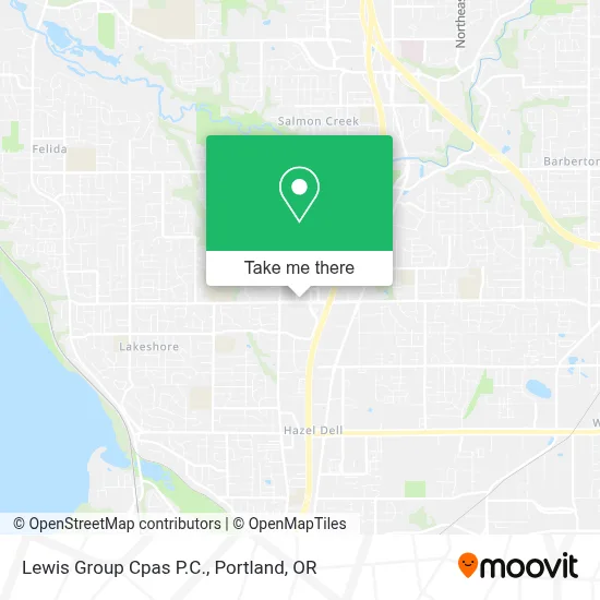 Lewis Group Cpas P.C. map