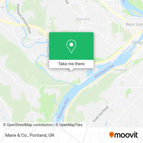 Mane & Co. map