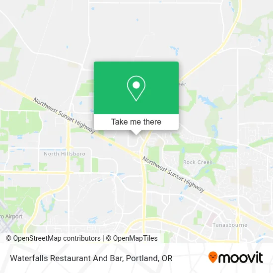 Waterfalls Restaurant And Bar map