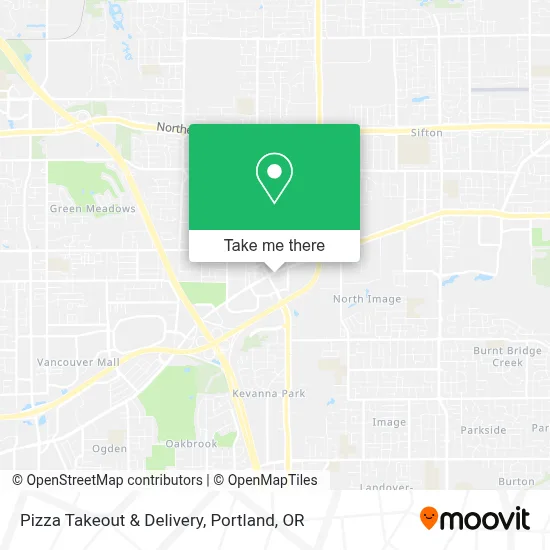 Pizza Takeout & Delivery map