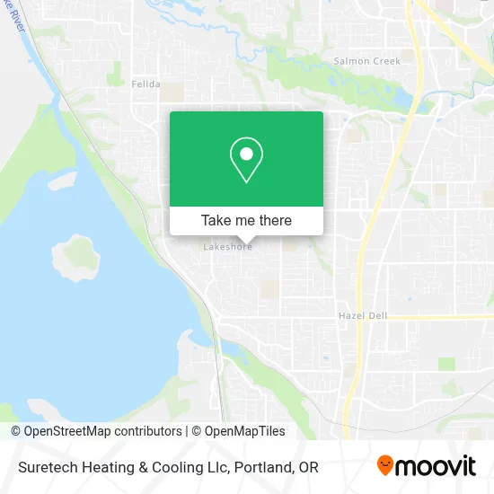 Suretech Heating & Cooling Llc map