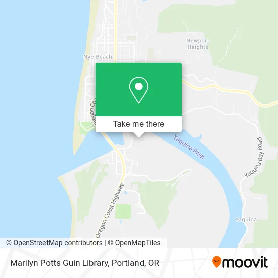 Marilyn Potts Guin Library map
