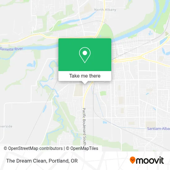 The Dream Clean map