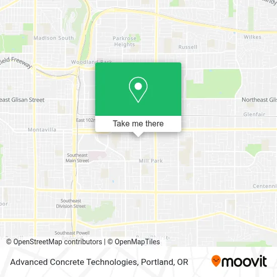 Advanced Concrete Technologies map