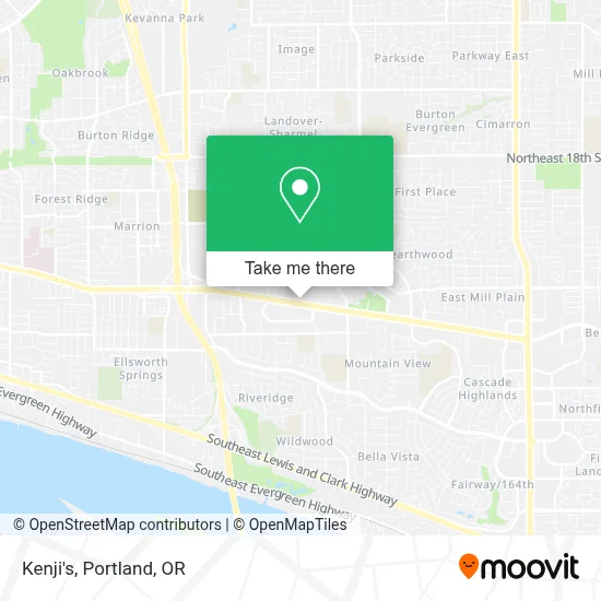 Kenji's map