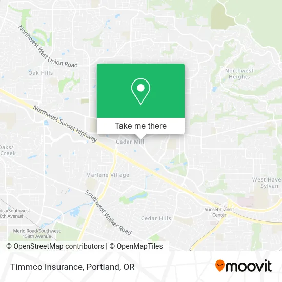 Timmco Insurance map