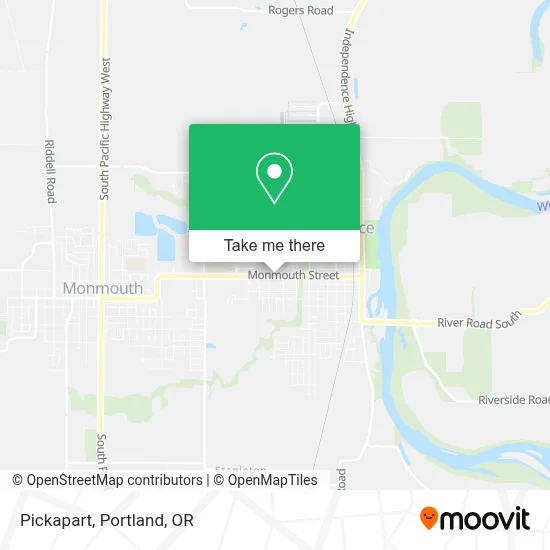Pickapart map