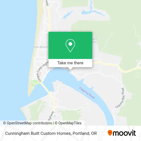 Cunningham Built Custom Homes map