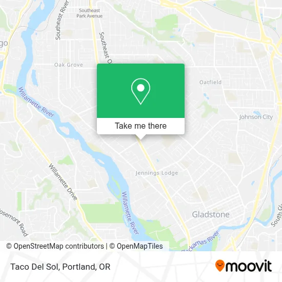 Taco Del Sol map