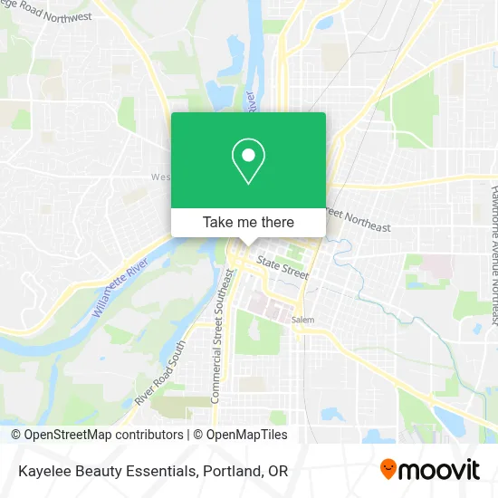Kayelee Beauty Essentials map