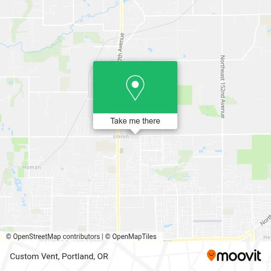 Custom Vent map