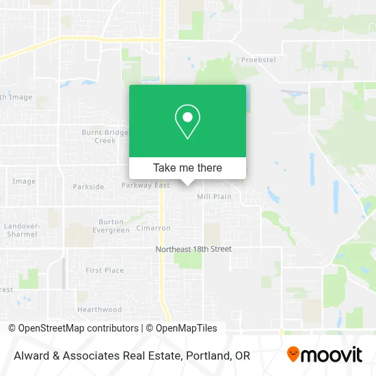 Alward & Associates Real Estate map