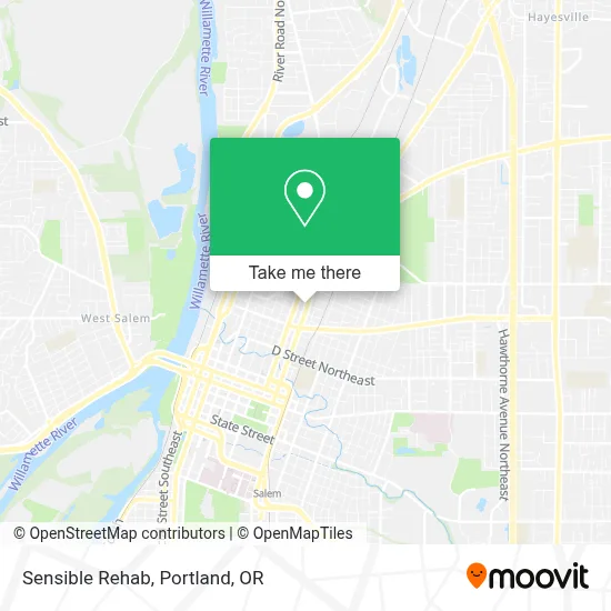 Sensible Rehab map