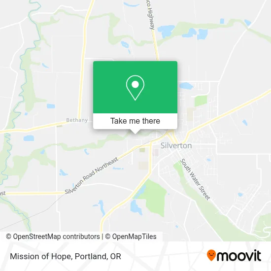 Mission of Hope map