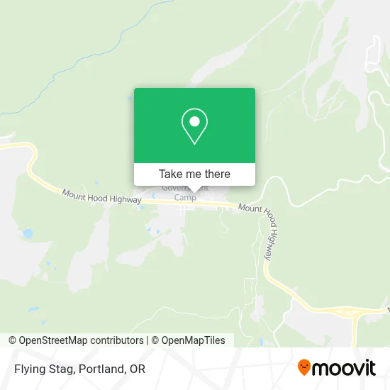 Flying Stag map