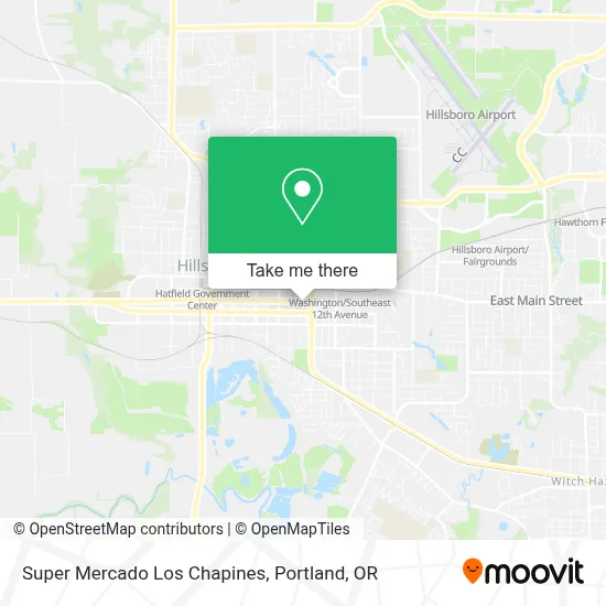 Super Mercado Los Chapines map