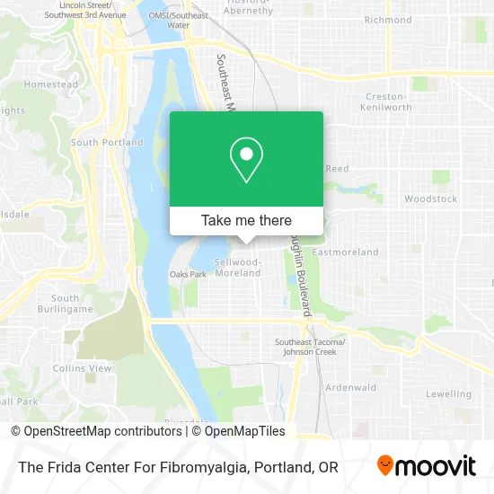 The Frida Center For Fibromyalgia map