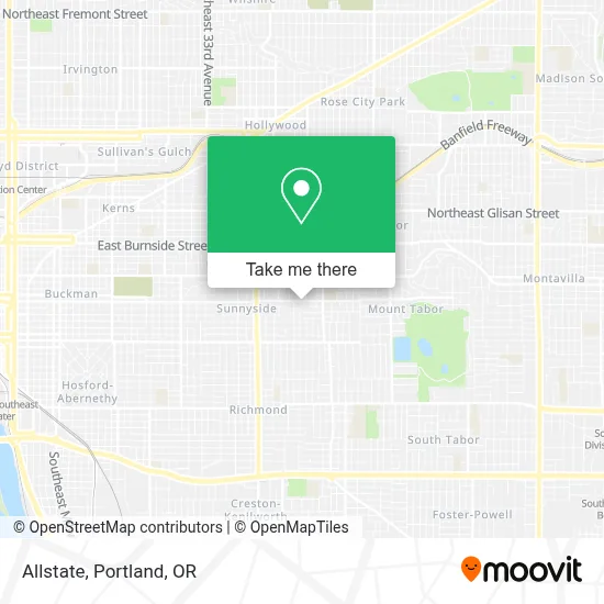 Allstate map