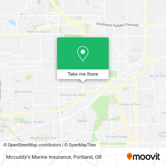 Mccuddy's Marine Insurance map