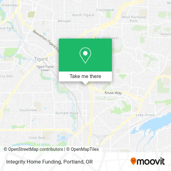 Integrity Home Funding map